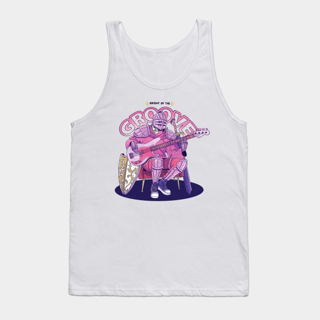 Knight of the Groove Tank Top by alkmerlin